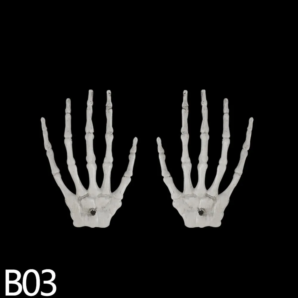 1 Pair Halloween Skeleton Hand Paw Skeleton Hand Bone Ornaments