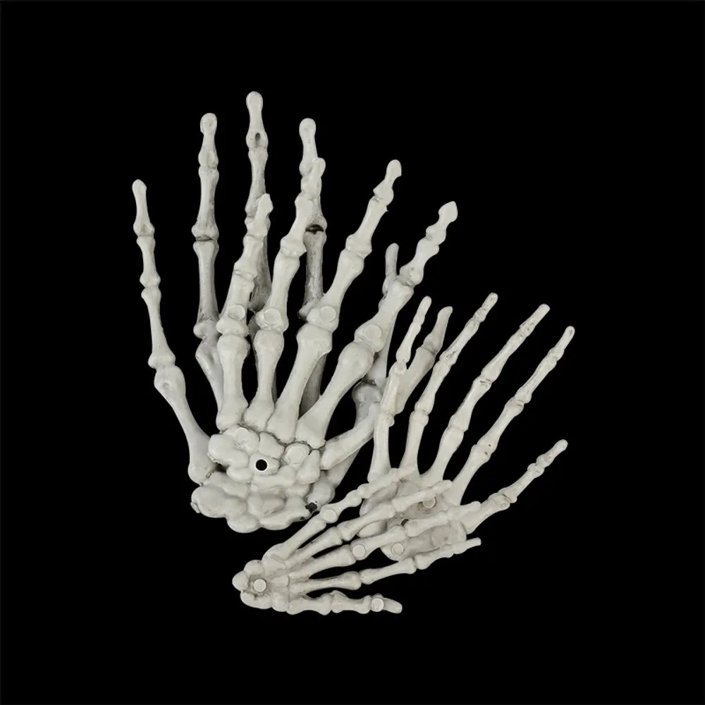 1 Pair Halloween Skeleton Hand Paw Skeleton Hand Bone Ornaments