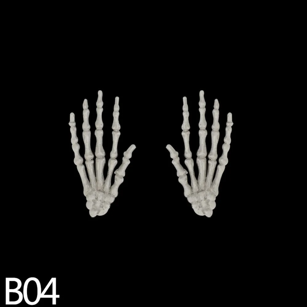 1 Pair Halloween Skeleton Hand Paw Skeleton Hand Bone Ornaments