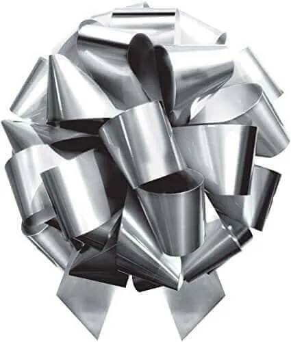 20" Incredibow Metallic Silver Pullbow