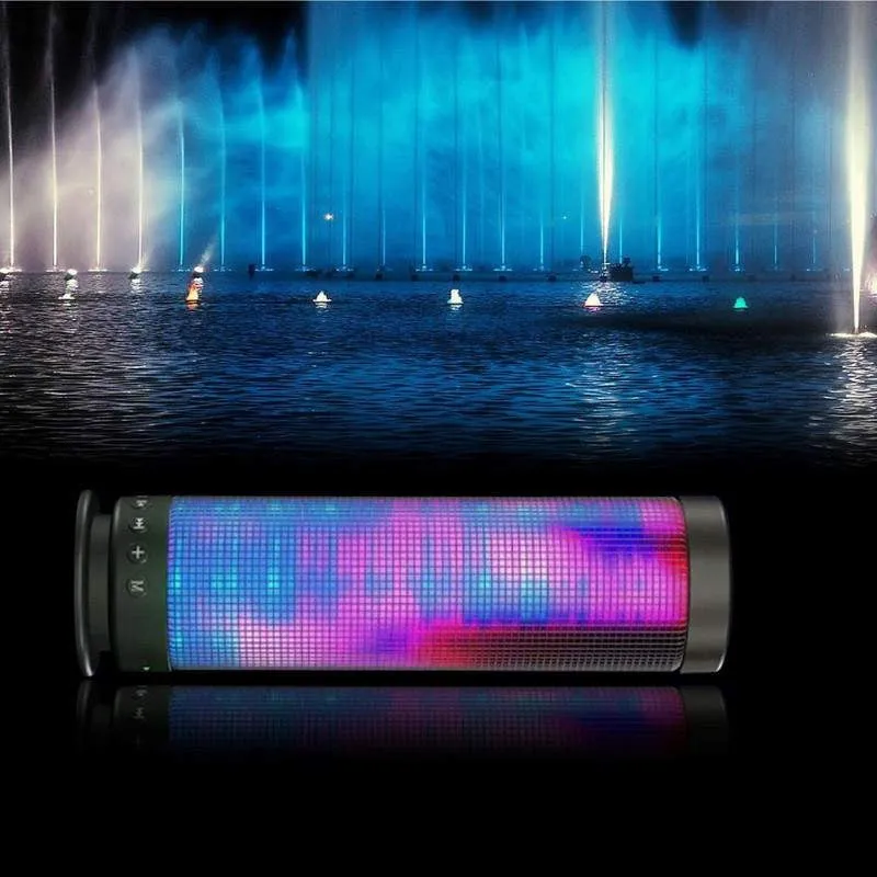 360 Degree Surround Stereo LED Bluetooth Speaker