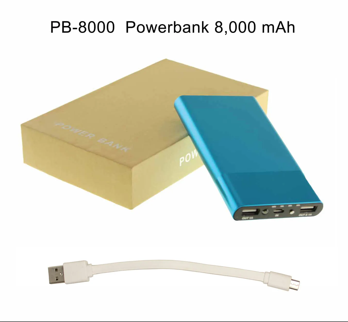 8,000mAh Powerbank