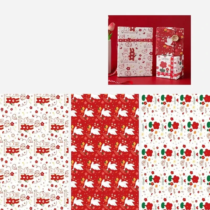 Adorable Expressions: Heartfelt Gift Wrapping Paper Collection