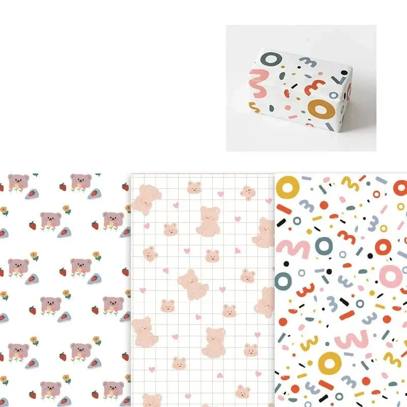 Adorable Expressions: Heartfelt Gift Wrapping Paper Collection