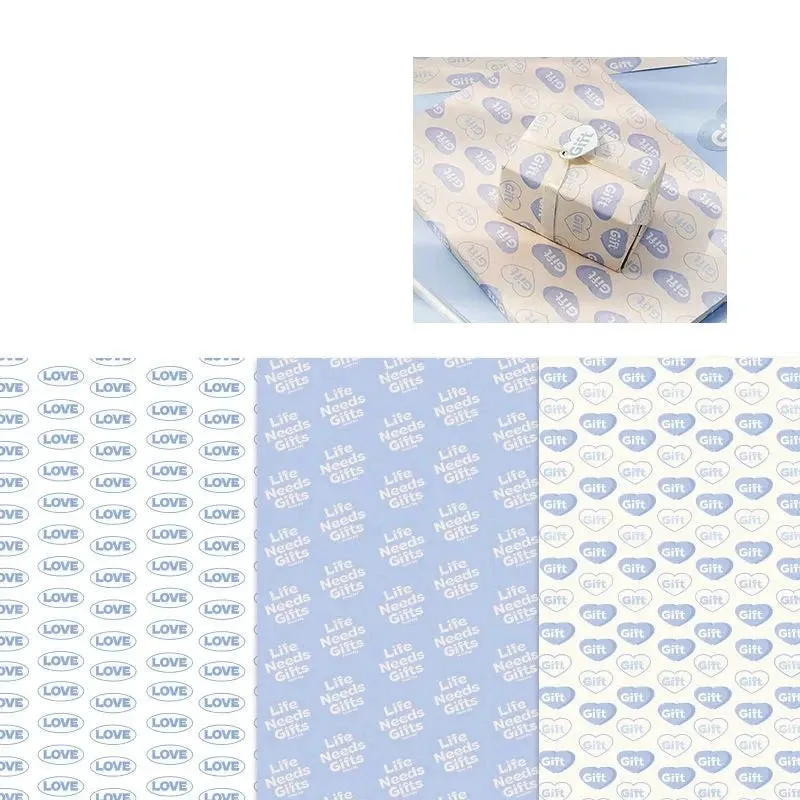 Adorable Expressions: Heartfelt Gift Wrapping Paper Collection