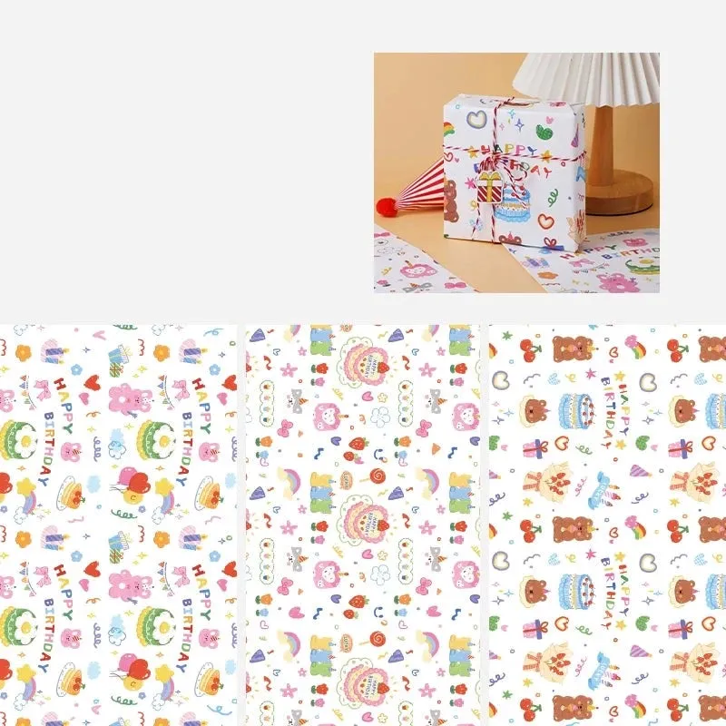 Adorable Expressions: Heartfelt Gift Wrapping Paper Collection