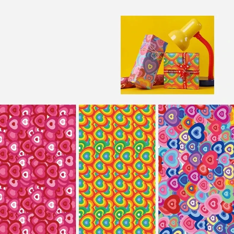 Adorable Expressions: Heartfelt Gift Wrapping Paper Collection