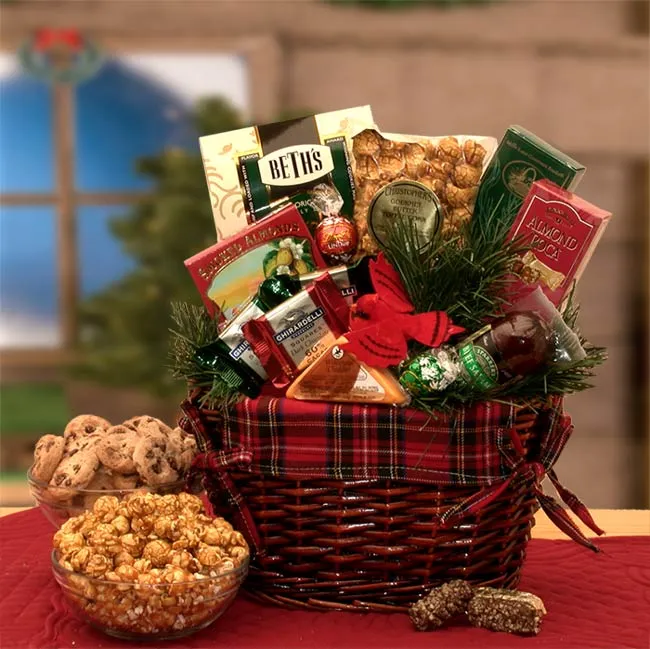 An Old Fashioned Christmas Gift Basket