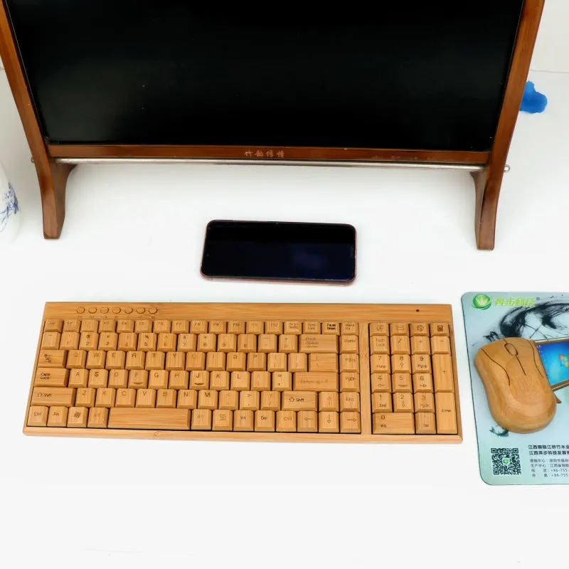 bamboo wireless keyboard mouse plus LOGO