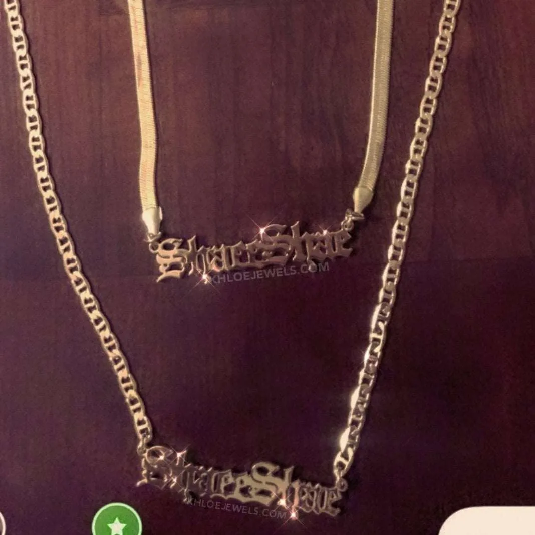 Bianca Custom Name Necklace