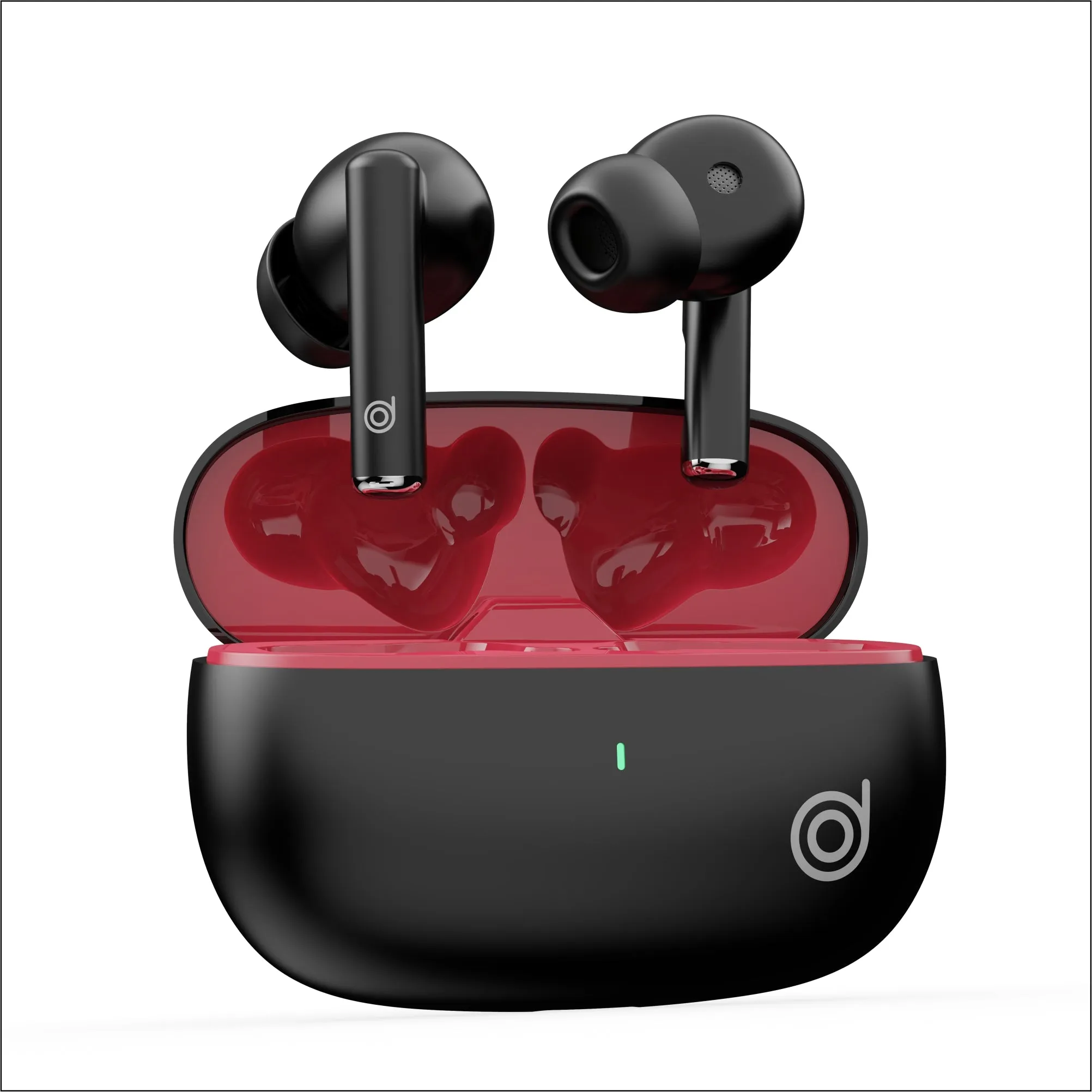 BoomAir Bass TWS Environmental Noise Cancelling Earbuds - Dual Mic, Bluetooth 5.3, USB-C - digifon