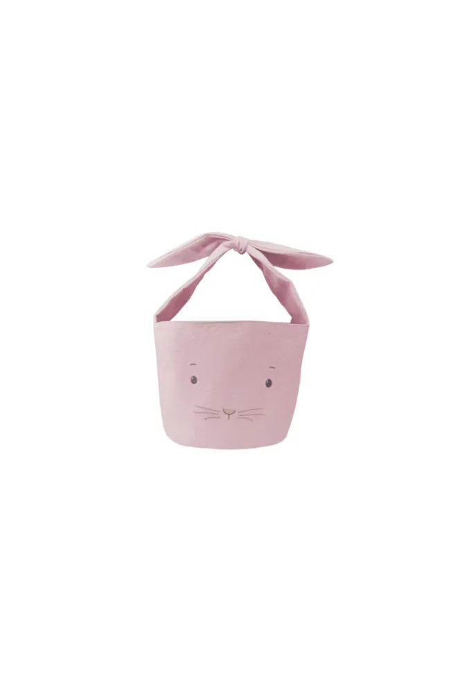 Bunny Basket - Pink   Cream