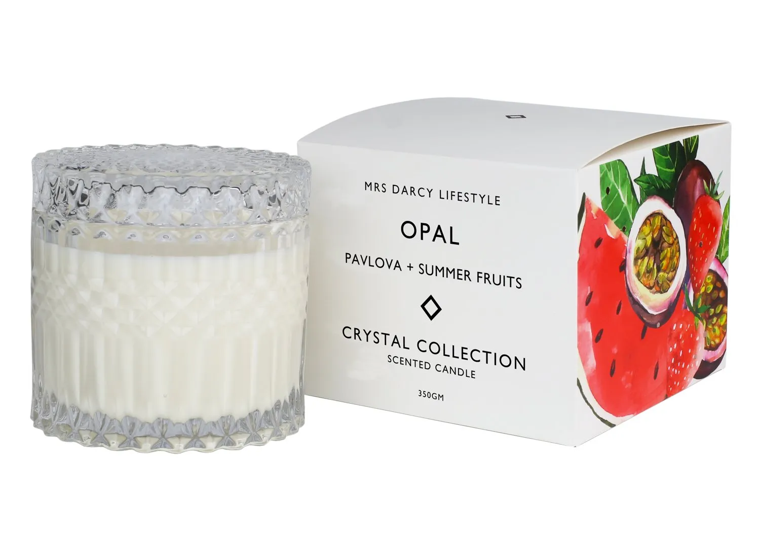 Candle Opal | Pavlova   Summer Fruits