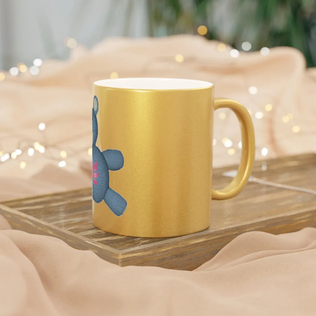 CG Bear Metallic Mug (Silver / Gold)