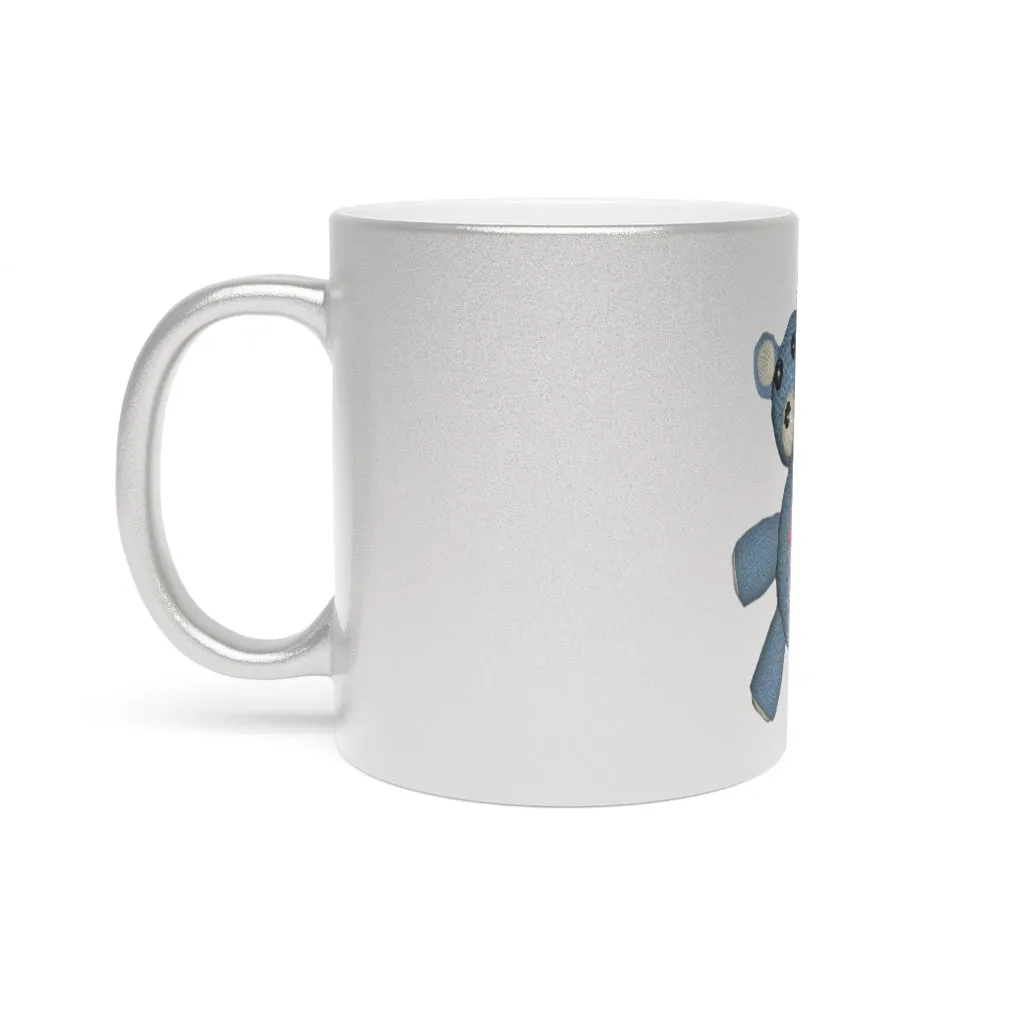 CG Bear Metallic Mug (Silver / Gold)