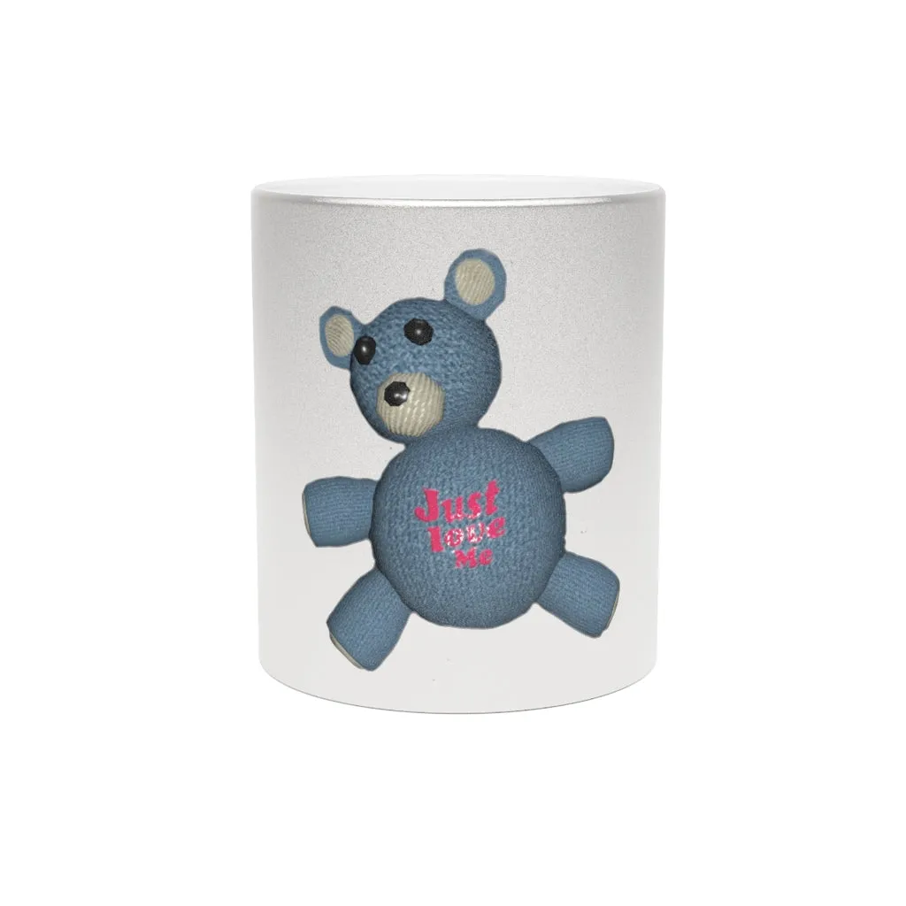 CG Bear Metallic Mug (Silver / Gold)