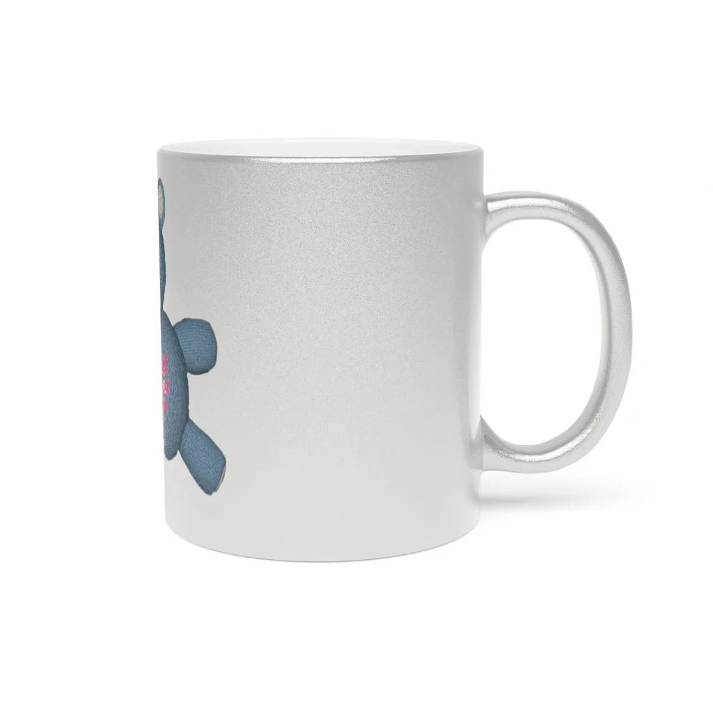 CG Bear Metallic Mug (Silver / Gold)