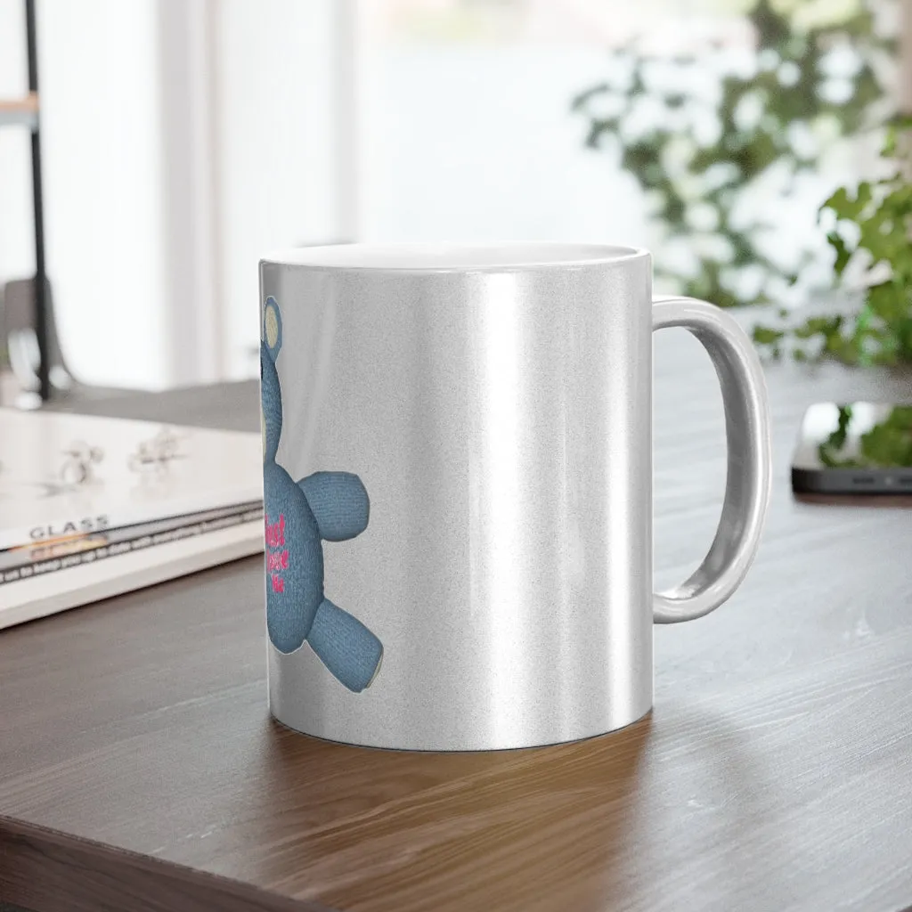 CG Bear Metallic Mug (Silver / Gold)