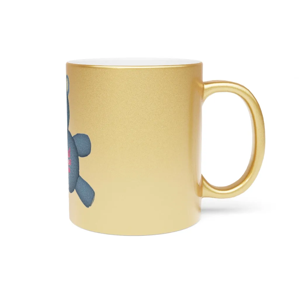 CG Bear Metallic Mug (Silver / Gold)