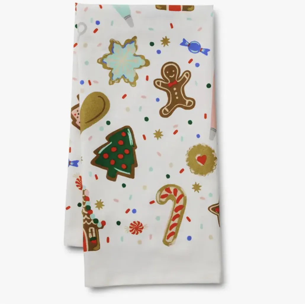 Christmas Cookies Tea Towel