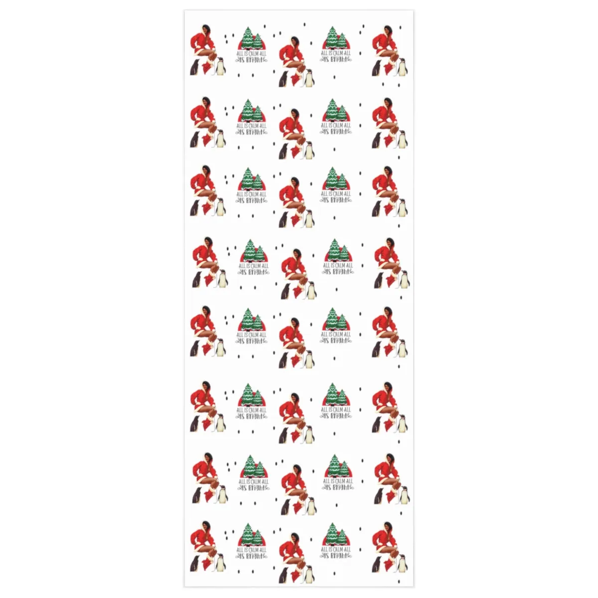 Christmas gift  Pinup's Art Gift Paper Gift Wrap  Design