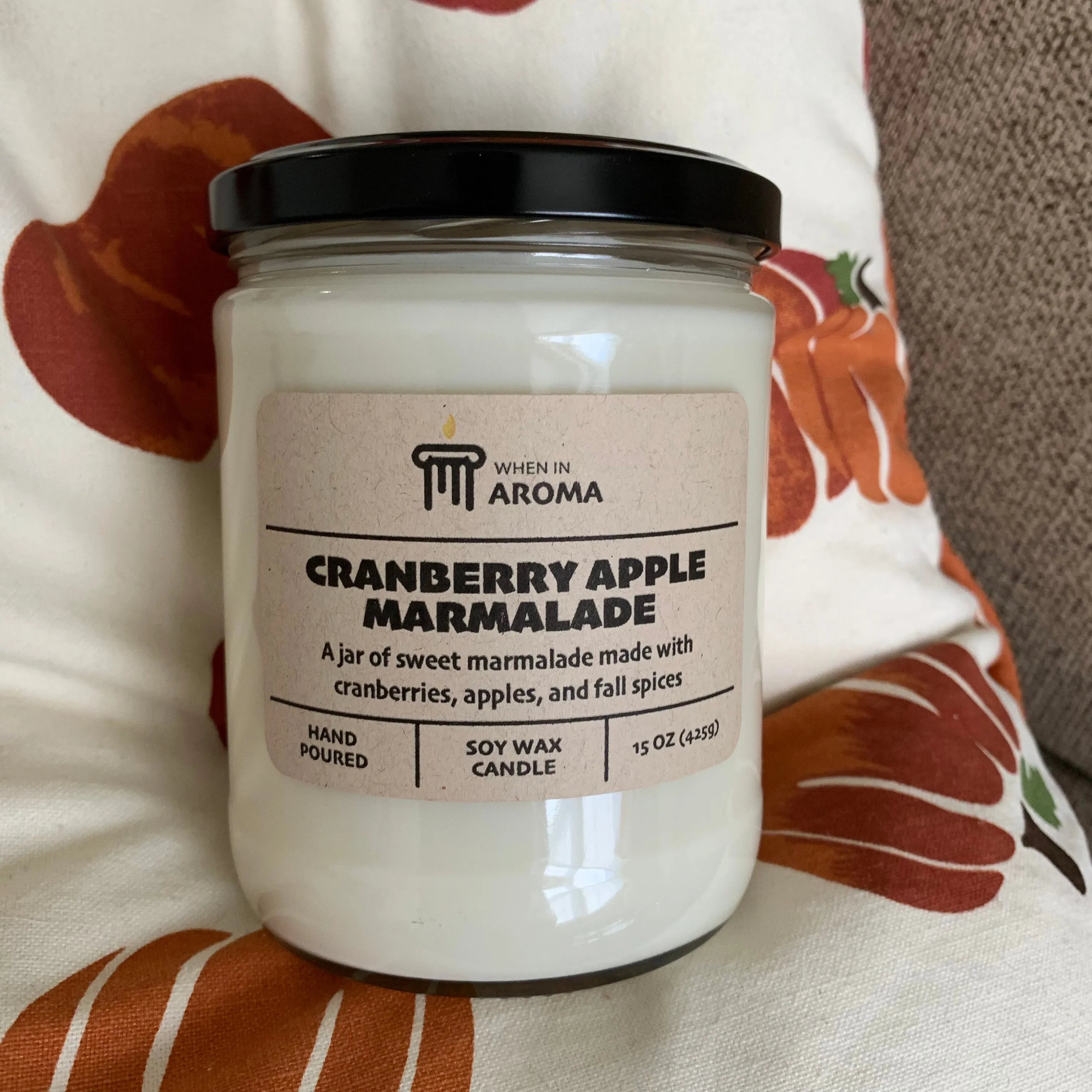 Cranberry Apple Marmalade Soy Candle