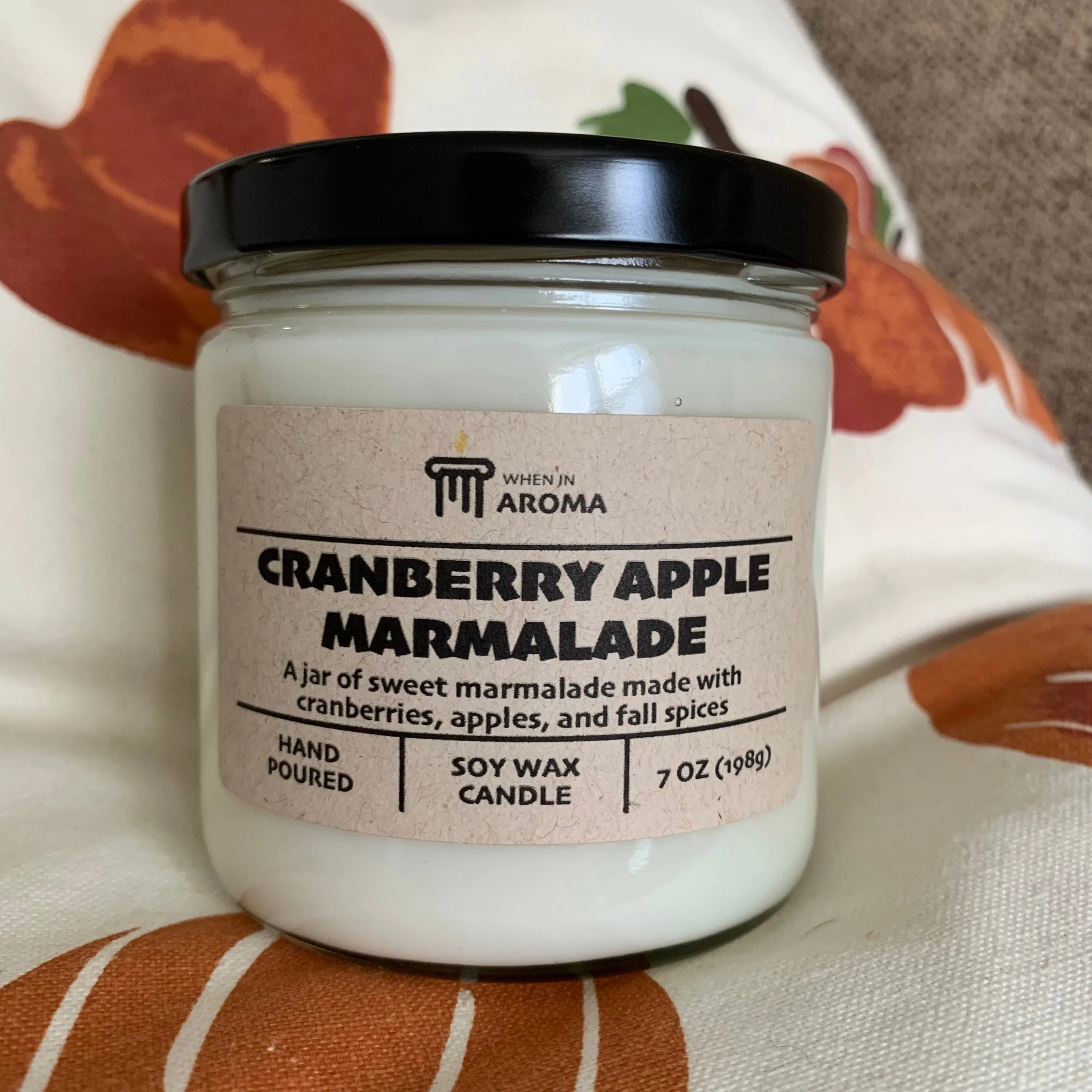 Cranberry Apple Marmalade Soy Candle