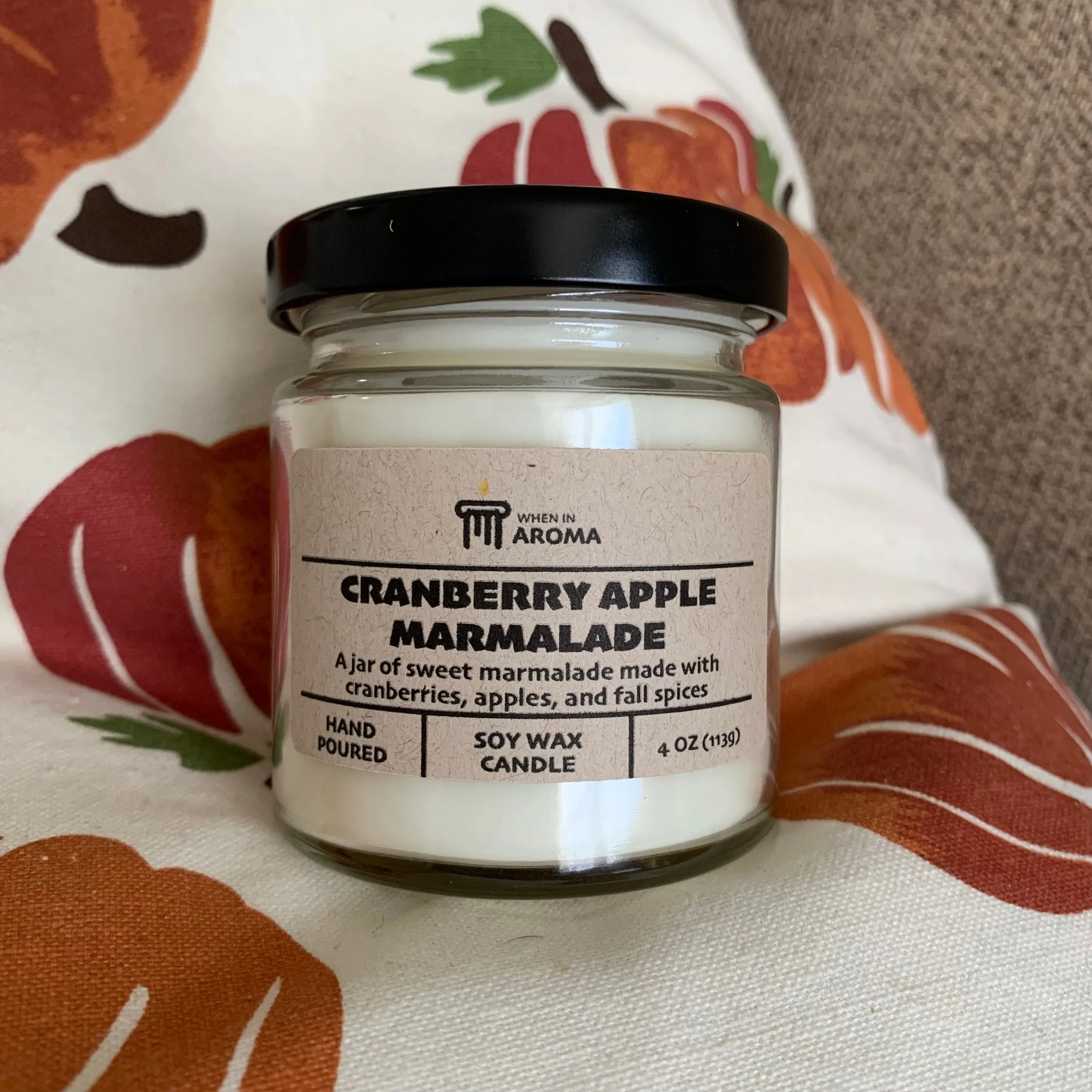 Cranberry Apple Marmalade Soy Candle