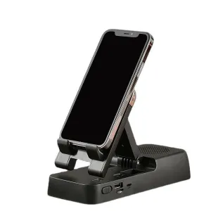 Creative mobile phone holder with Bluetooth sound