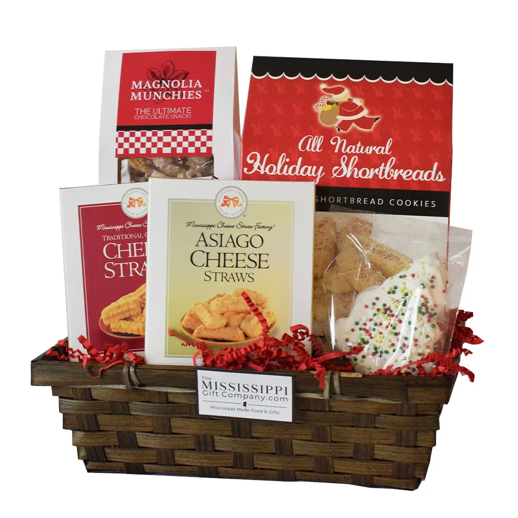 Deck The Halls Gift Basket