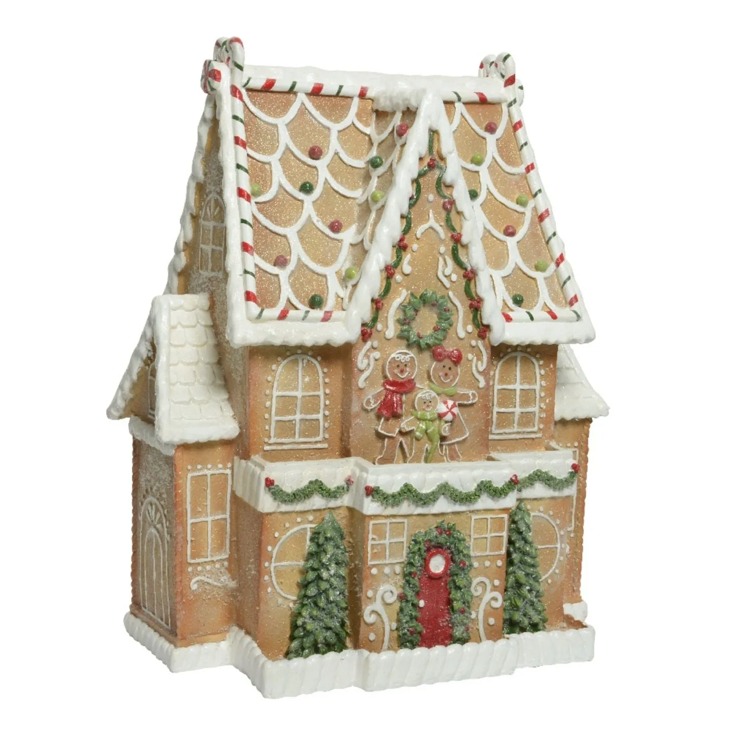 Decoris 67cm Resin Gingerbread House Ornment