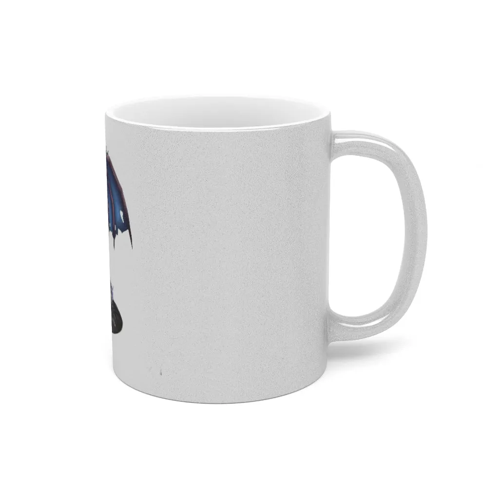 Deviant Dungeon Lurker Metallic Mug (Silver / Gold)