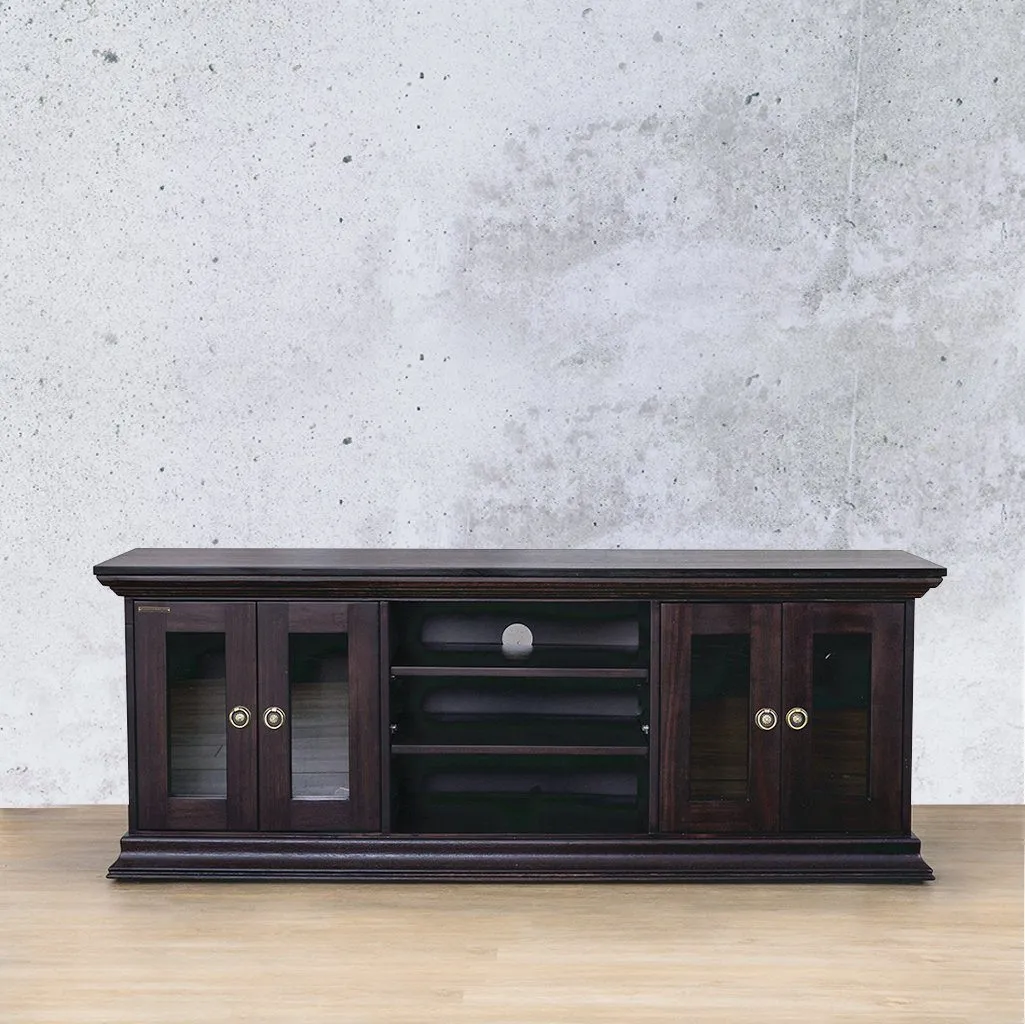 Dutch Saligna 1600 TV Unit - Mahogany