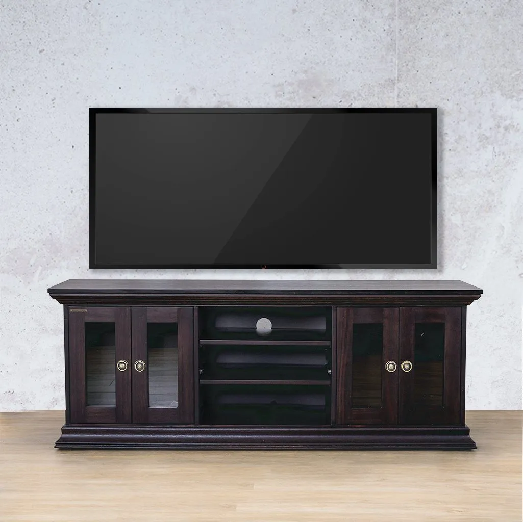 Dutch Saligna 1600 TV Unit - Mahogany