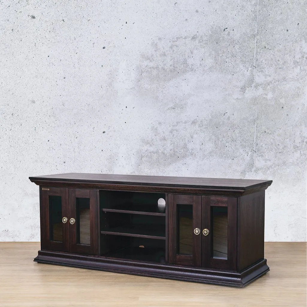 Dutch Saligna 1600 TV Unit - Mahogany