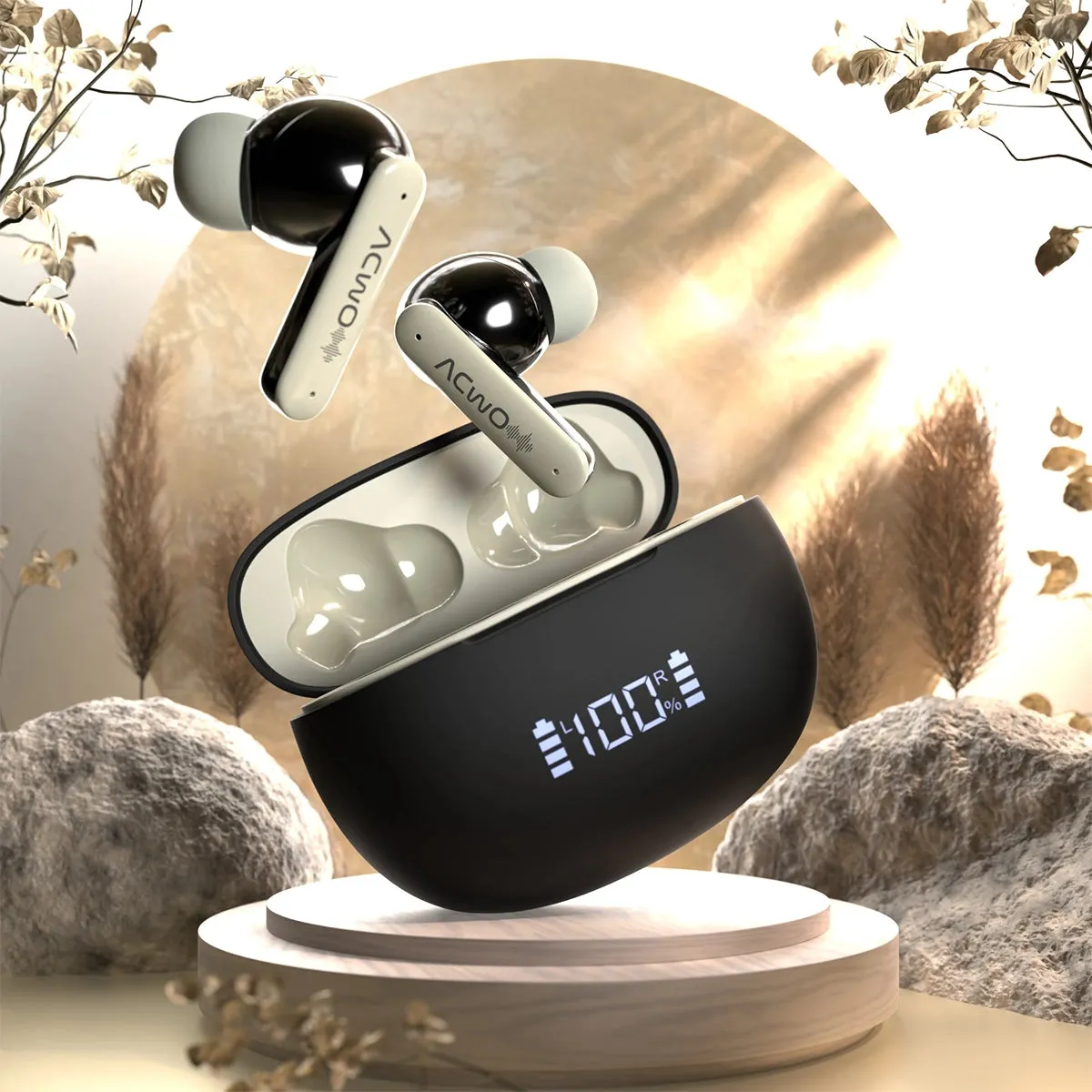 DwOTS 323 Grey Earbuds