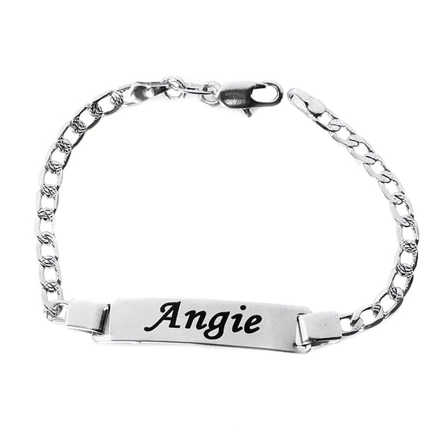 Engraved Baby Bracelet