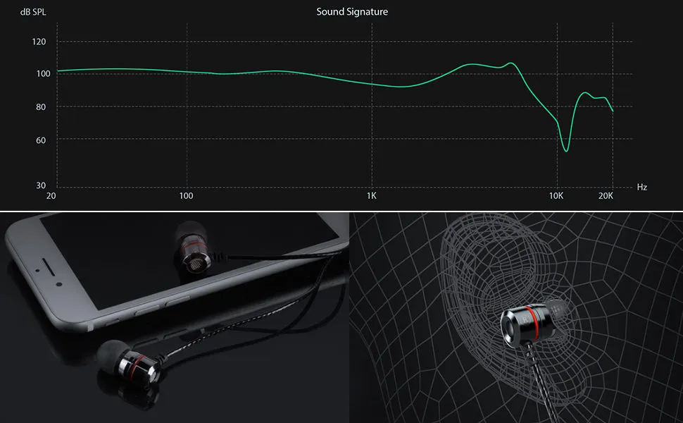 EP-X3 Metal Housing In-Ear Earbuds