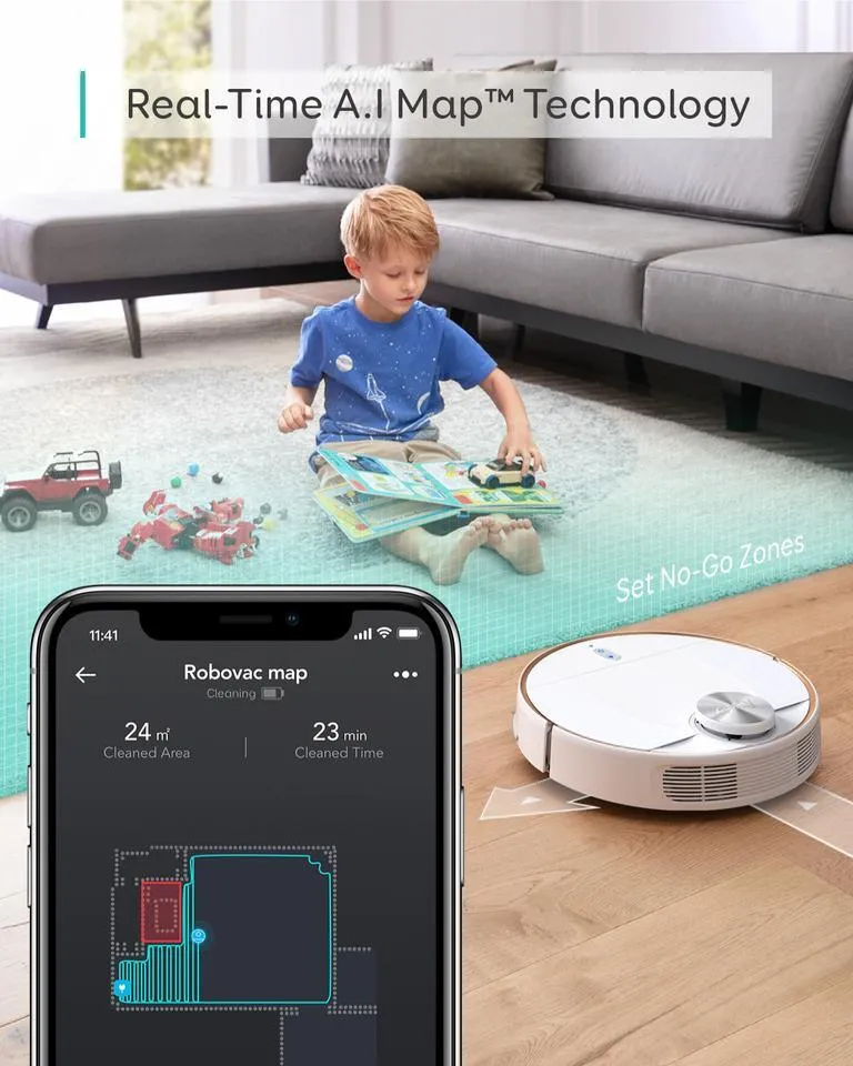 Eufy RoboVac L70 Hybrid -White