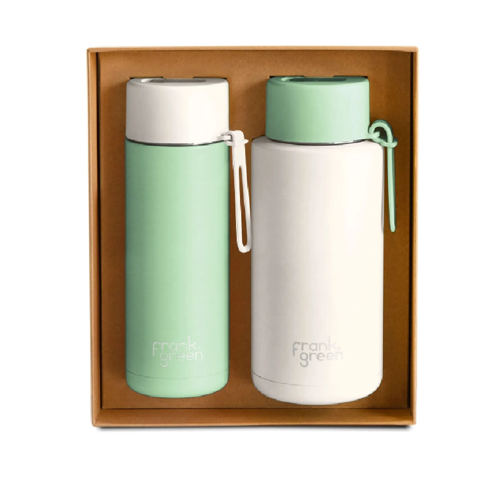 Frank Green Gift Set Double Hydration - Mint Gelato & Cloud