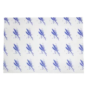 GH037 Burger Wrapping Paper Sheets Blue 245 x 300mm (Pack of 1000)