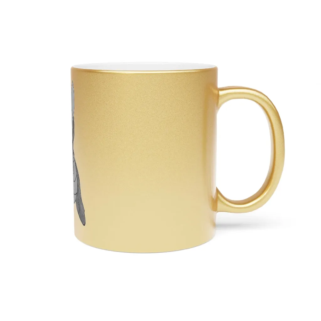 Ghoul Metallic Mug (Silver / Gold)