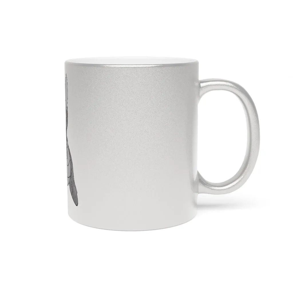 Ghoul Metallic Mug (Silver / Gold)