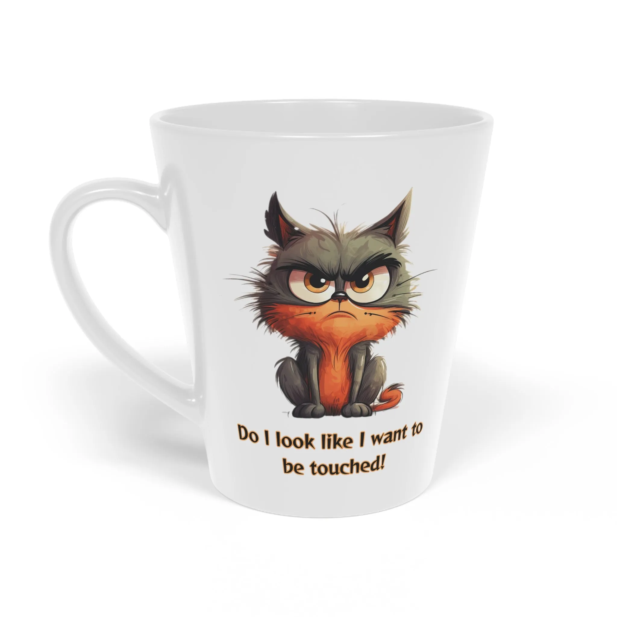 Grumpy Cat Latte Mug, 12oz