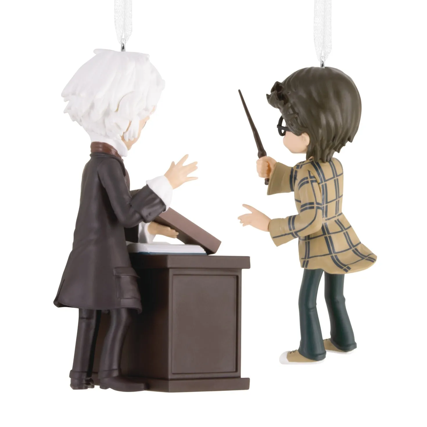 Hallmark Christmas Ornaments - Harry Potter and Ollivander, Set of 2