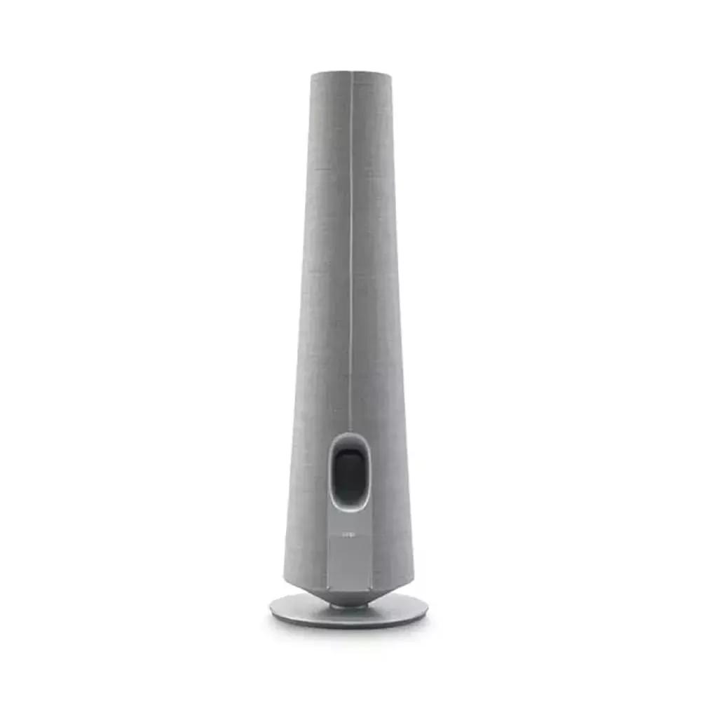 Harman Kardon Citation Tower, Voice-Activated Floor-standing Speaker with Google Assistant, 34.7cm Wide - Grey