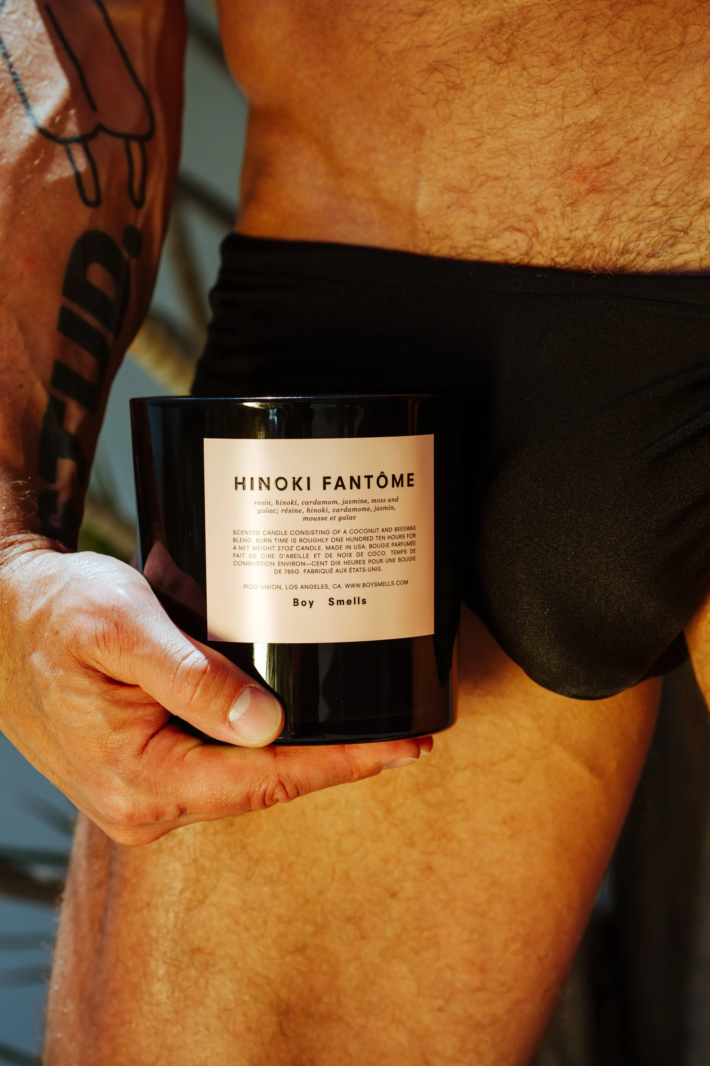 HINOKI FANTôME MAGNUM SCENTED CANDLE BY BOY SMELLS