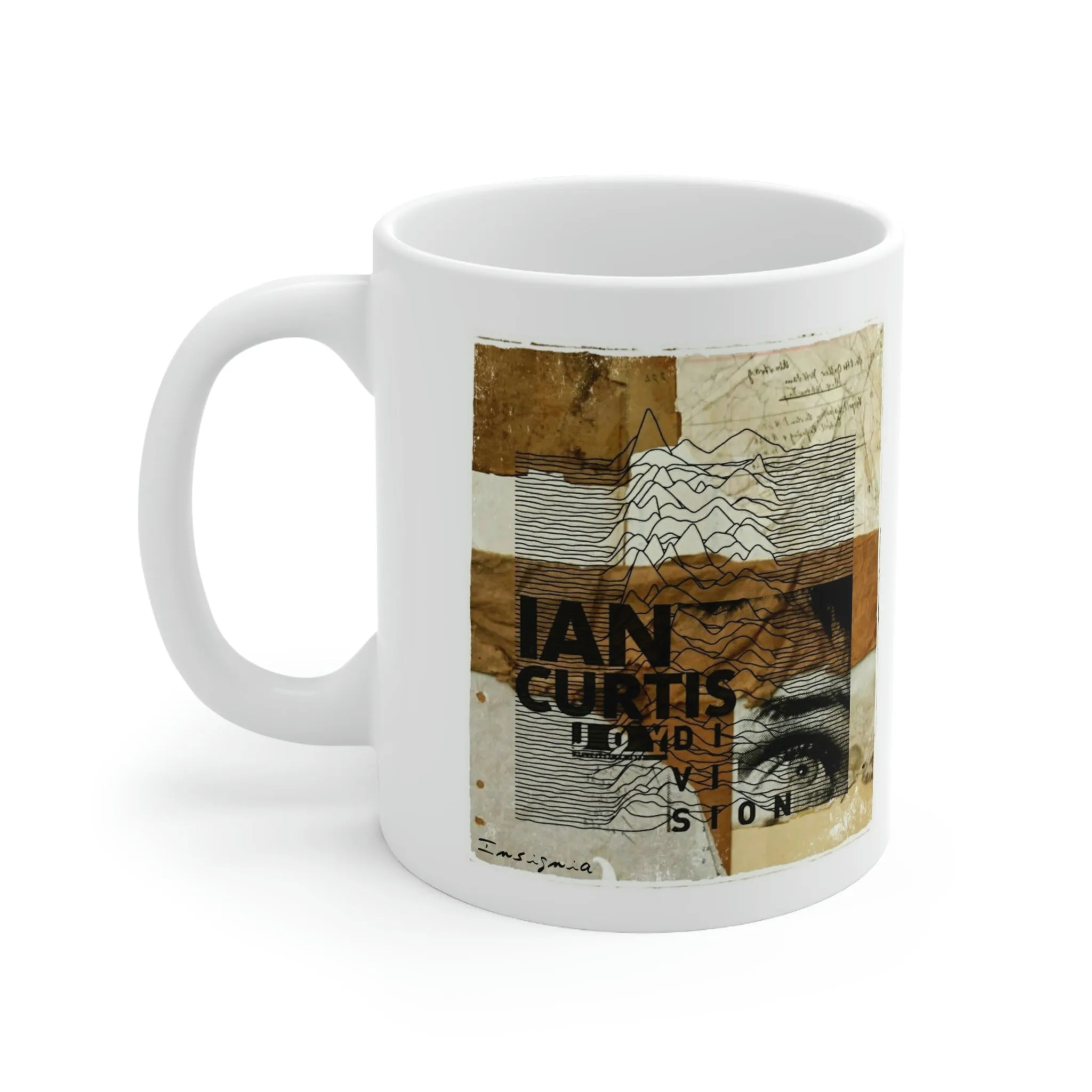 IAN CURTIS Ceramic Mug 11oz by Insignia