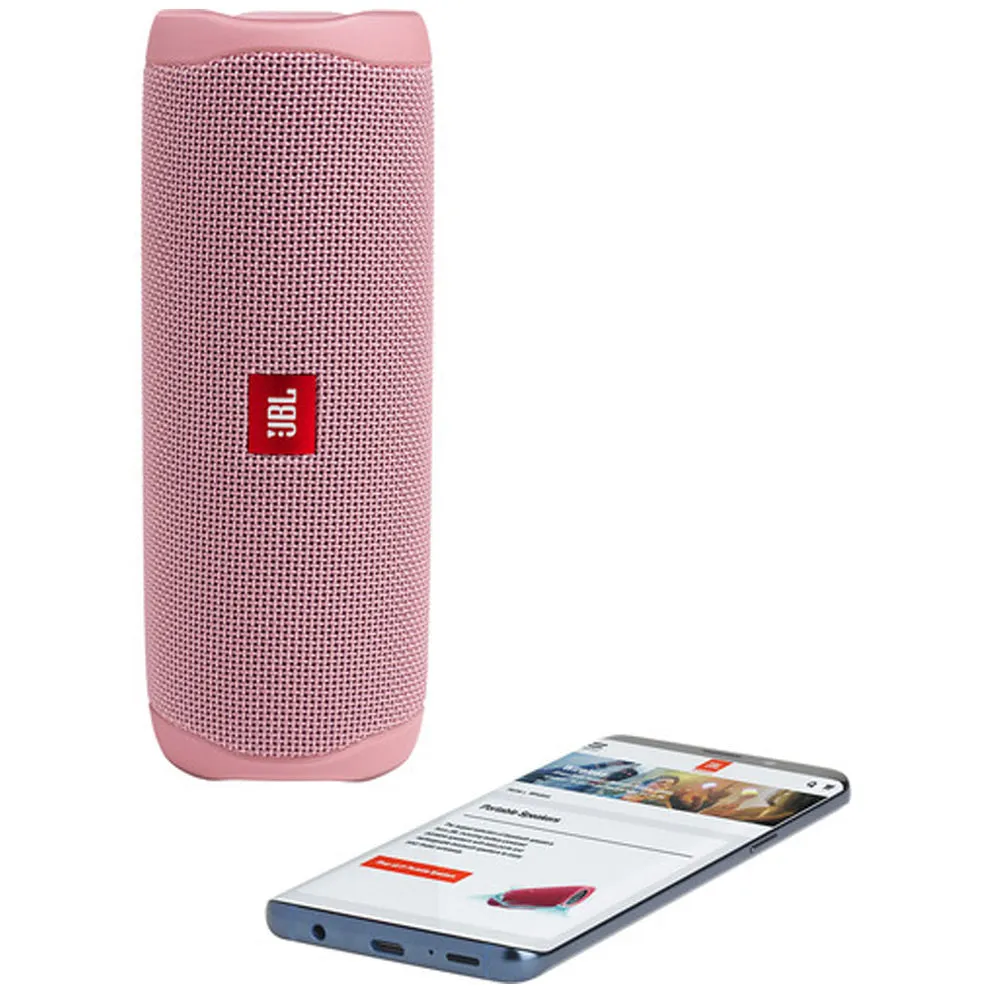 JBL FLIP 5 Waterproof portable bluetooth speaker - PINK