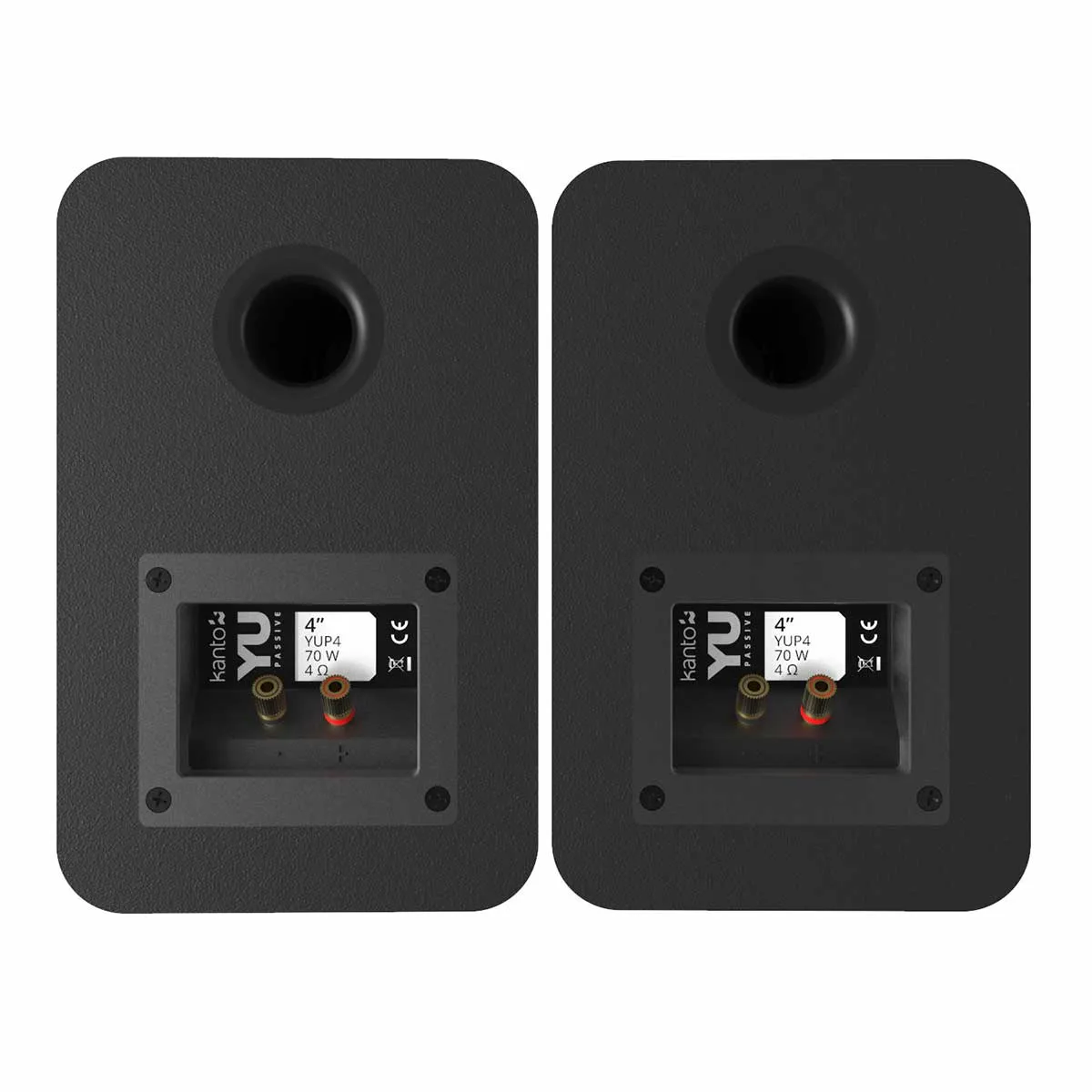 Kanto YU Passive 4" Bookshelf Speakers - Pair